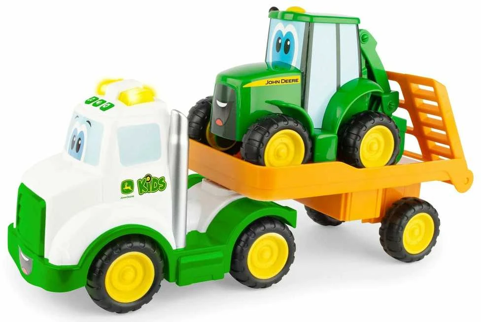 JOHN DEERE vilkikas su traktroiumi Farmin Friends, 47207