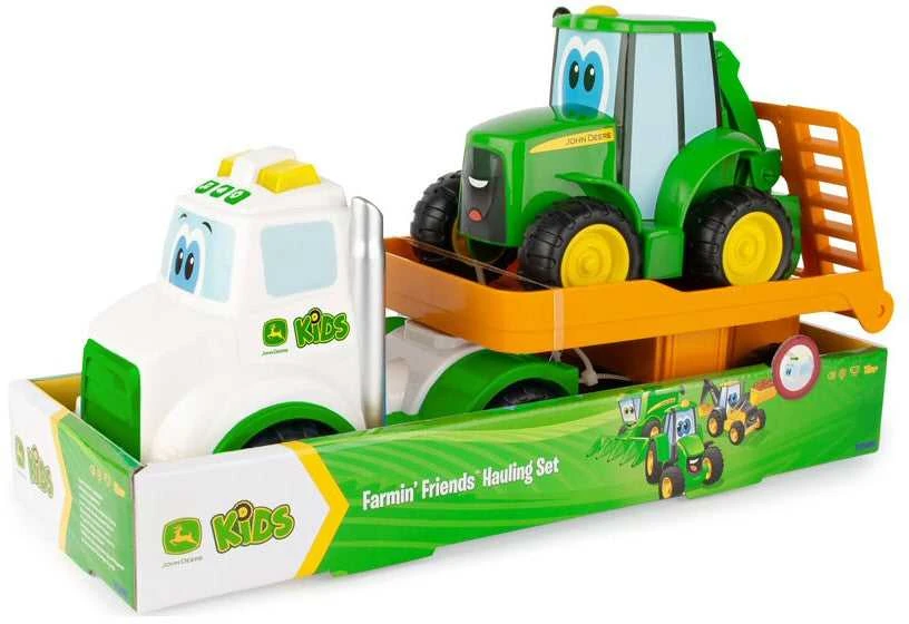 JOHN DEERE vilkikas su traktroiumi Farmin Friends, 47207