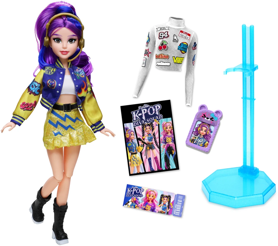 Nežinomas DOLL K-POP DIVA SQUAD 29CM