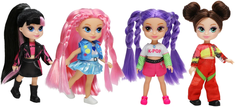 Nežinomas DOLL K-POP DIVA SQUAD JUNIOR IDOLS 12CM