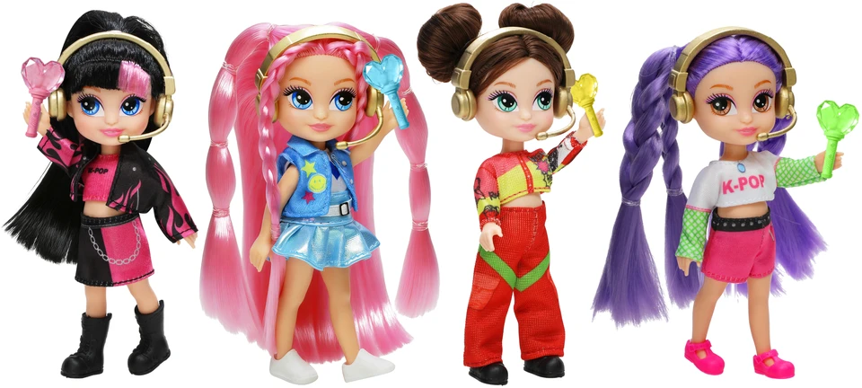 Nežinomas DOLL K-POP DIVA SQUAD JUNIOR IDOLS 12CM