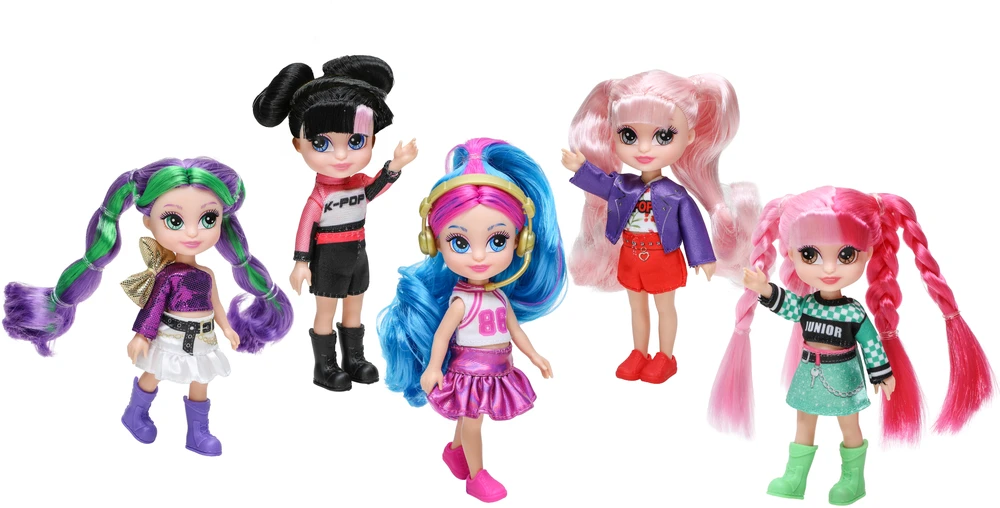 Nežinomas Doll Set K-POP DIVA SQUAD JUNIOR IDOLS 12CM