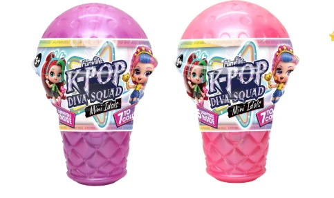 Nežinomas DOLL MINI K-POP DIVA SQUAD 5CM