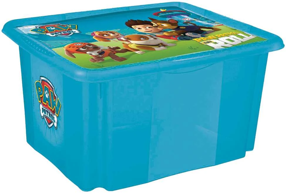 KEEEPER daiktadėžė su dangčiu PAW PATROL, 15 L, 38x29,5x20,5 cm., 1223663213700