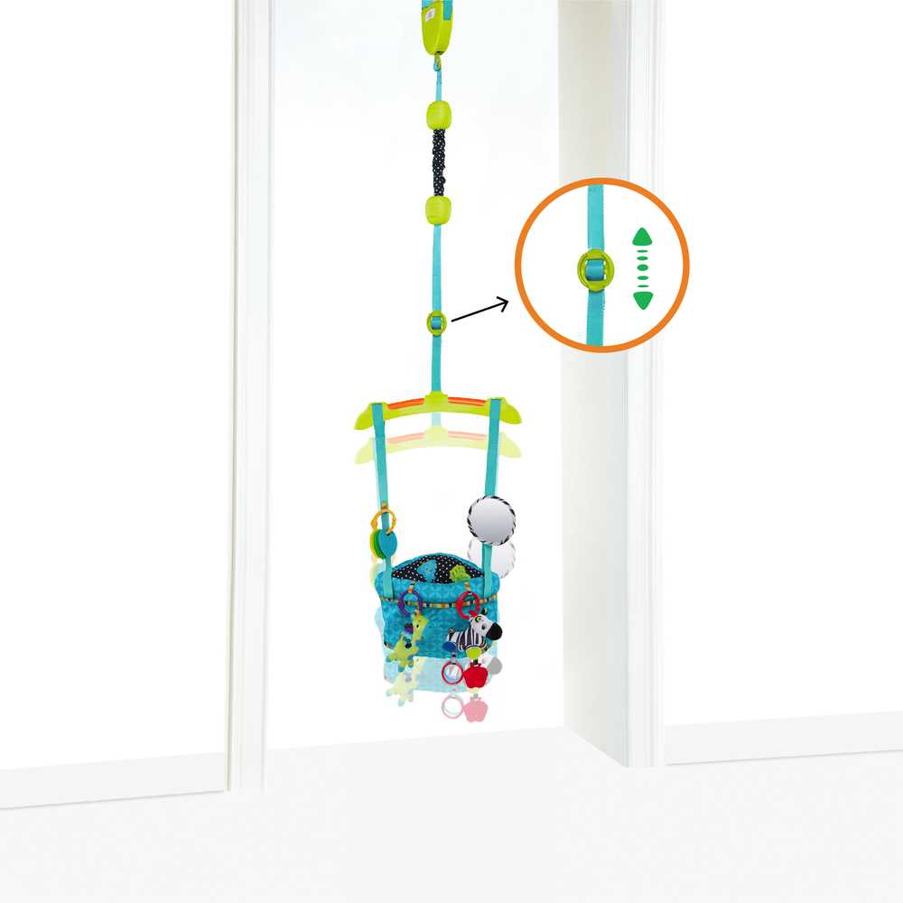Bright Stars Kids Ii Juvenile BRIGHT STARTS šokliukas Bounce 'n Spring Deluxe 10410