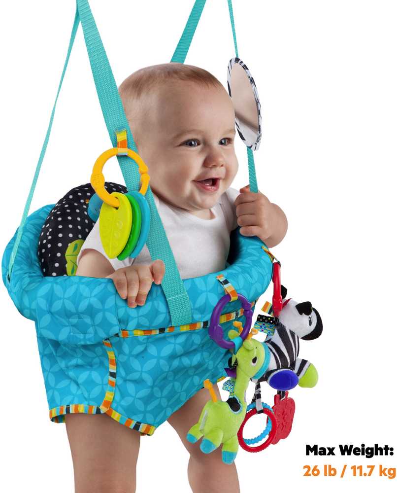 Bright Stars Kids Ii Juvenile BRIGHT STARTS šokliukas Bounce 'n Spring Deluxe 10410