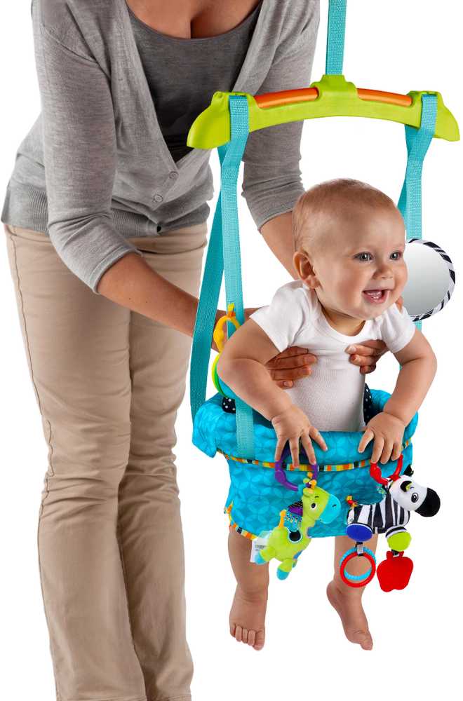 Bright Stars Kids Ii Juvenile BRIGHT STARTS šokliukas Bounce 'n Spring Deluxe 10410
