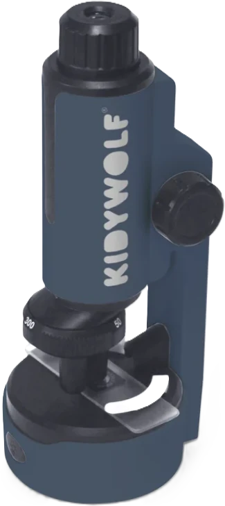 KIDYWOLF nešiojamasis mikroskopas KIDYMICROSCOPE, KIDYMICROSCOPE-BU