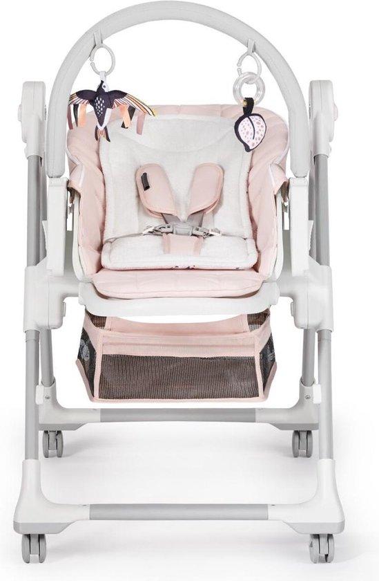 KINDERKRAFT aukšta maitinimo kėdė LASTREE, rožinė, KHLAST00PNK0000