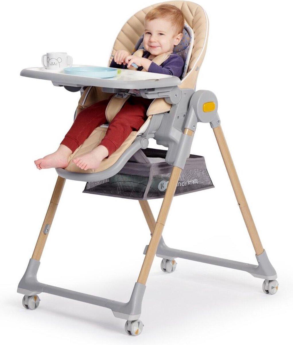 KINDERKRAFT aukšta maitinimo kėdė LASTREE, rožinė, KHLAST00PNK0000