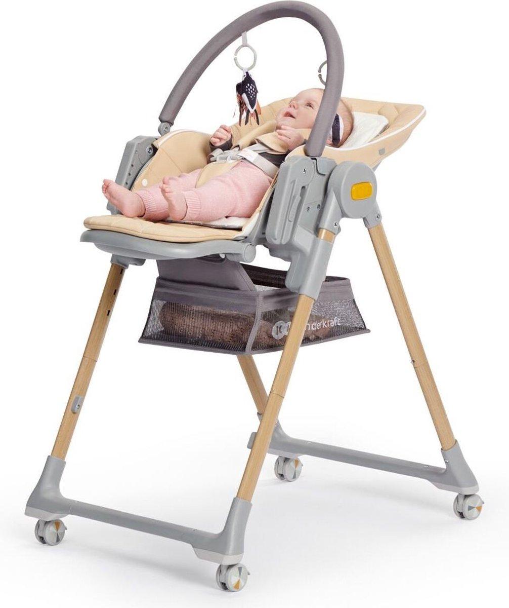 KINDERKRAFT aukšta maitinimo kėdė LASTREE, rožinė, KHLAST00PNK0000