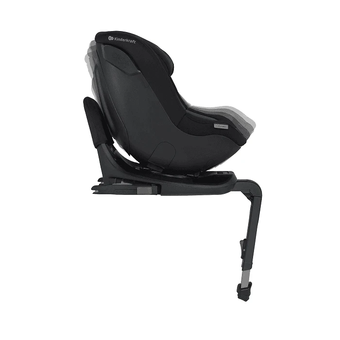 KINDERKRAFT automobilinė kėdutė 61-105 cm I-GUARD PRO I-SIZE, graphite juodas, KCIGUAPRBLK0000