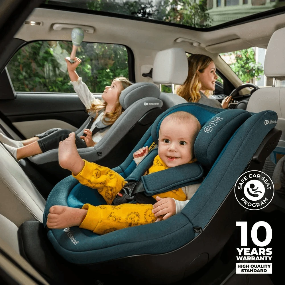 KINDERKRAFT automobilinė kėdutė 61-105 cm I-GUARD PRO I-SIZE, graphite juodas, KCIGUAPRBLK0000