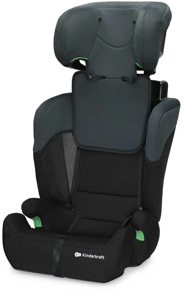 KINDERKRAFT automobilinė kėdutė COMFORT UP i-Size, juodos spalvos, KCCOUP02BLK0000