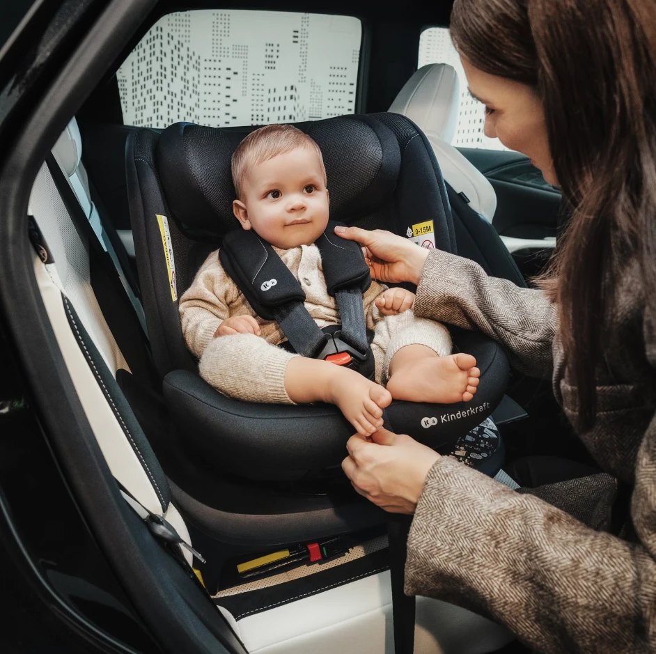KINDERKRAFT automobilinė kėdutė I-360 2 PLUS, Pilkas, KCI36002GRYPL00