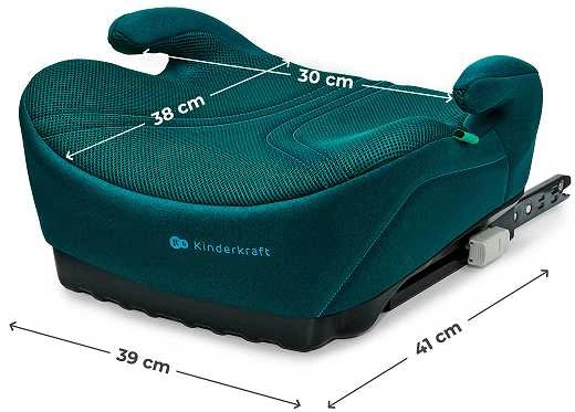 Kinderkraft I-BOOST 2 PRO su matmenų schema