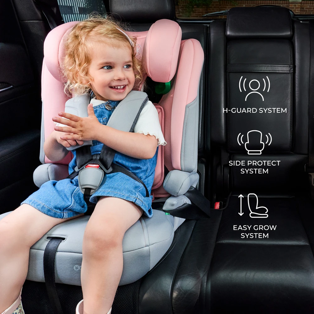 KINDERKRAFT automobilinė kėdutė I-COMFY, i-Size, juoda, KCICOM00BLK0000