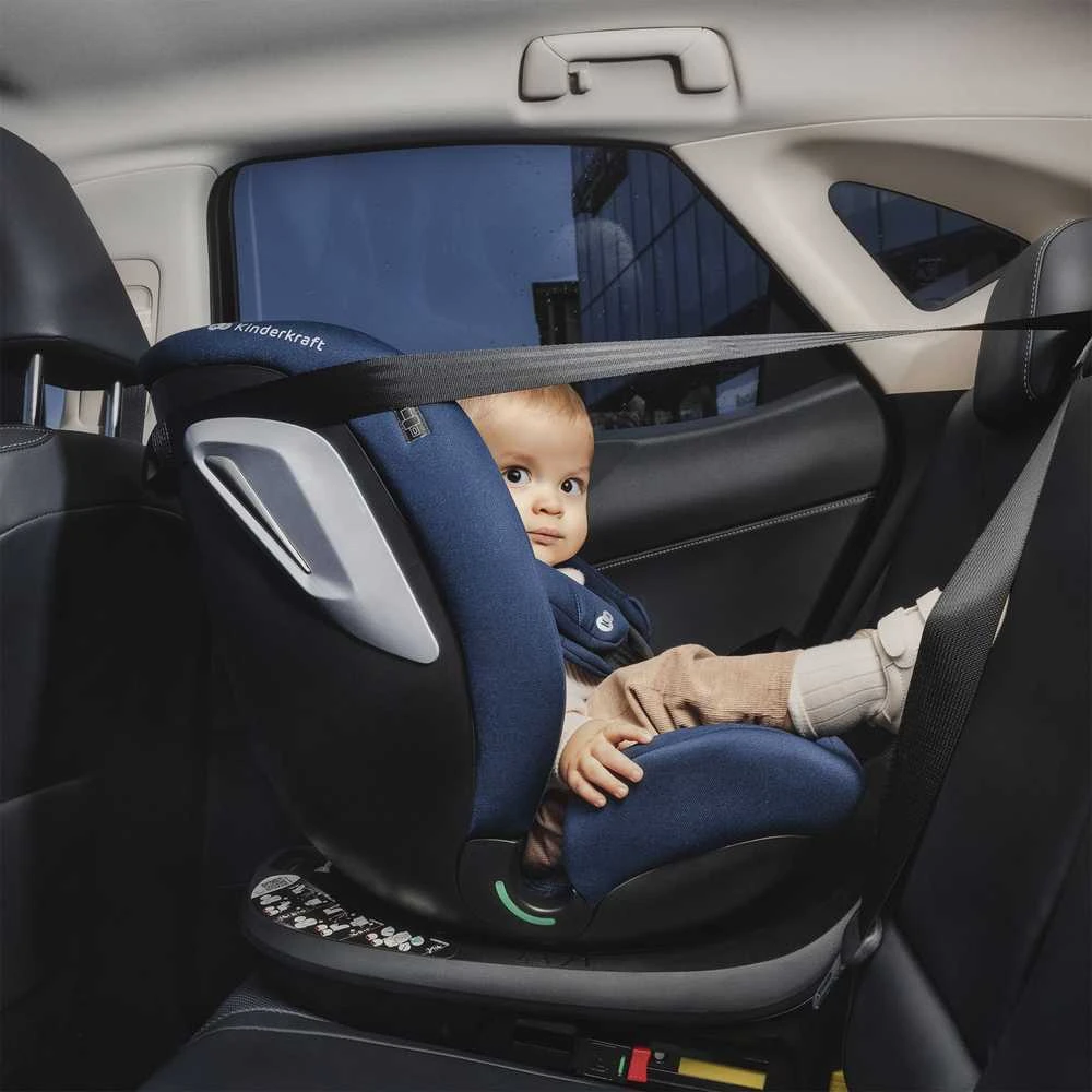 KINDERKRAFT automobilinė kėdutė I-GROW 2 PLUS, 40-150 cm., Navy, KCIGRO02NAVPL00