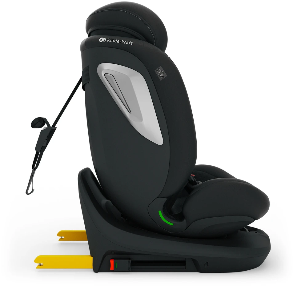 Kinderkraft I-GROW 2 PLUS kėdutė su ISOFIX jungtimis, profilio vaizdas