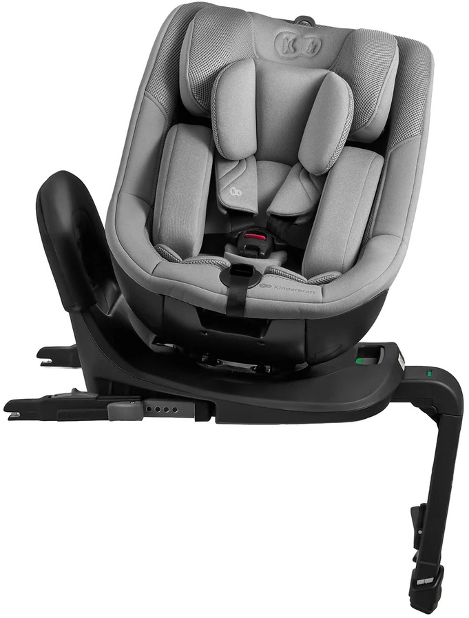 KINDERKRAFT automobilinė kėdutė I-GUARD I-SIZE, 40-105 cm., Pilkas, KCIGUA00GRY000N