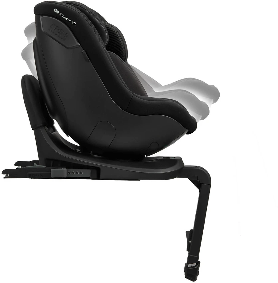 KINDERKRAFT automobilinė kėdutė I-GUARD I-SIZE, 40-105 cm., Juodas, KCIGUA00BLK000N