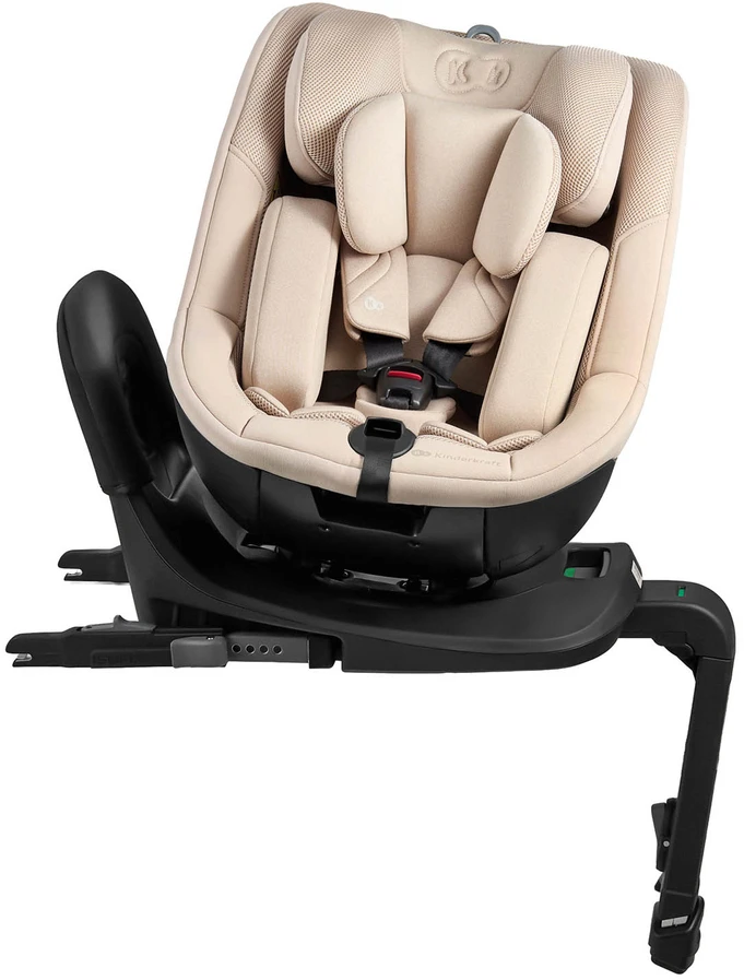 KINDERKRAFT automobilinė kėdutė I-GUARD I-SIZE, 40-105 cm., rusvai gelsvas, KCIGUA00BEG000N