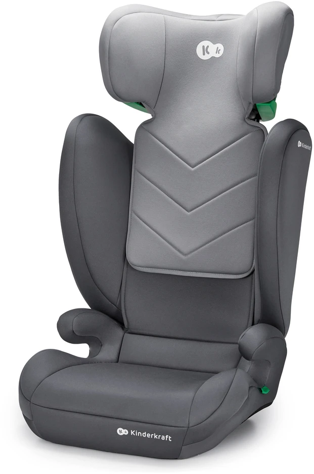 KINDERKRAFT automobilinė kėdutė I-SPARK 2 PLUS I-SIZE, 100-150 cm., Pilkas, KCISPA02GRYPL00