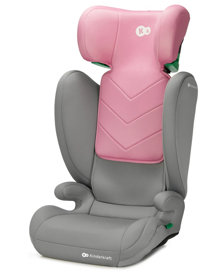 KINDERKRAFT automobilinė kėdutė I-SPARK 2 PLUS I-SIZE, 100-150 cm., Rožinė, KCISPA02PNKPL00