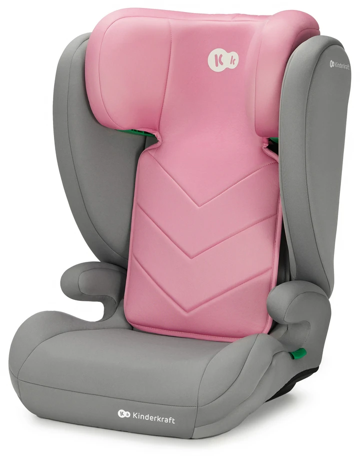 KINDERKRAFT automobilinė kėdutė I-SPARK 2 PLUS I-SIZE, 100-150 cm., Rožinė, KCISPA02PNKPL00