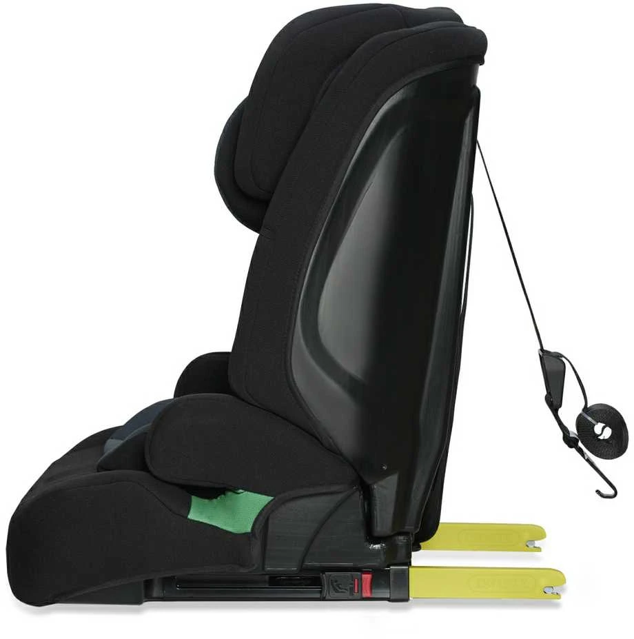 KINDERKRAFT automobilinė kėdutė SAFETY FIX 2 i-Size, juodos spalvos, KCSAFI02BLK0000