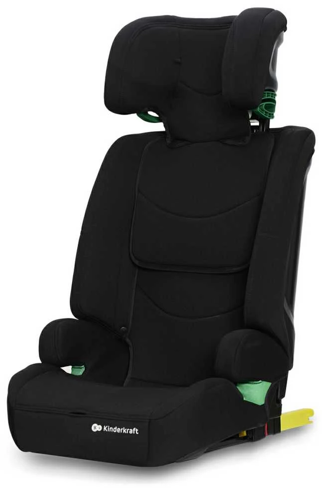 Kinderkraft SAFETY FIX 2 i-Size juoda automobilinė kėdutė