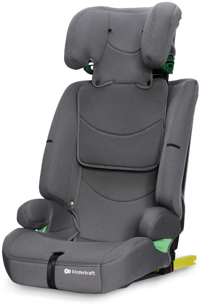 KINDERKRAFT automobilinė kėdutė SAFETY FIX 2 i-Size, pilkas, KCSAFI02GRY0000