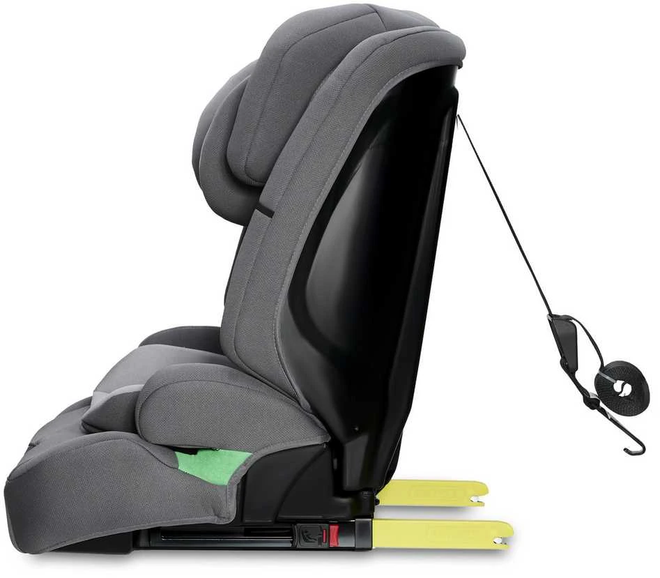 KINDERKRAFT automobilinė kėdutė SAFETY FIX 2 i-Size, pilkas, KCSAFI02GRY0000