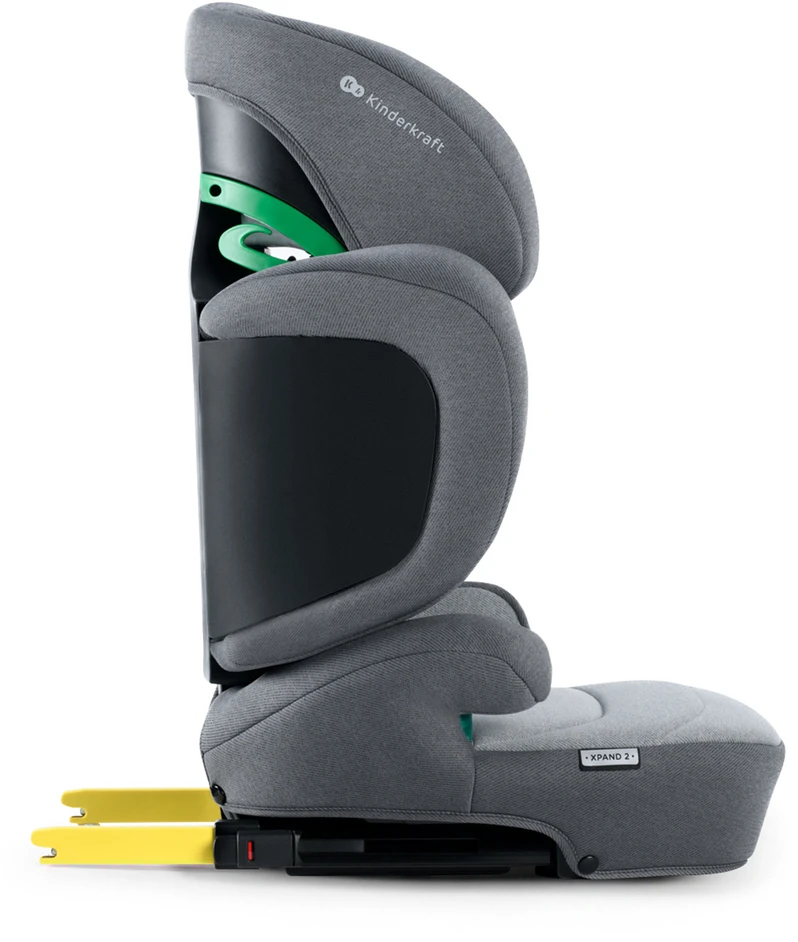 KINDERKRAFT automobilinė kėdutė XPAND 2 PRO, i-Size 100–150 cm, pilka, KCXPPR02GRY0000
