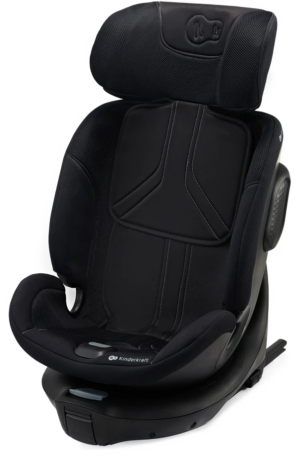 KINDERKRAFT automobilinė kėdutė XPRIDER 2 i-Size, 40-150 cm, juodas, KCXRID02BLK0000