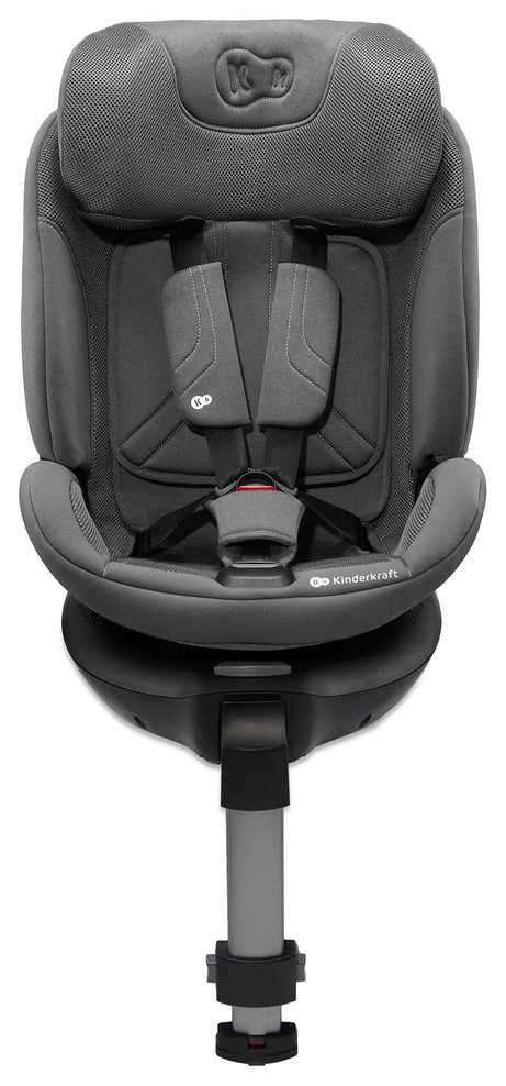 KINDERKRAFT automobilinė kėdutė XPRIDER 2 i-Size, 40-150 cm, pilkas, KCXRID02GRY0000