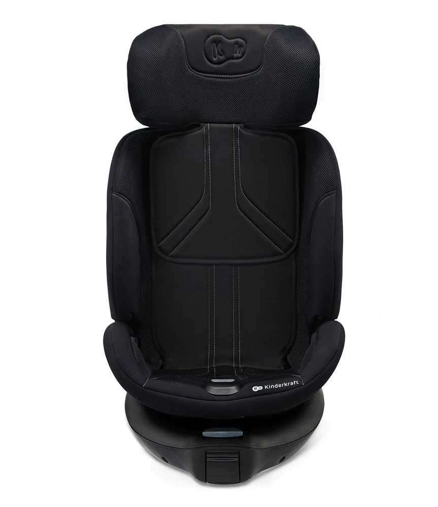 KINDERKRAFT automobilinė kėdutė XPRIDER 2 i-Size, 40-150 cm, juodas, KCXRID02BLK0000