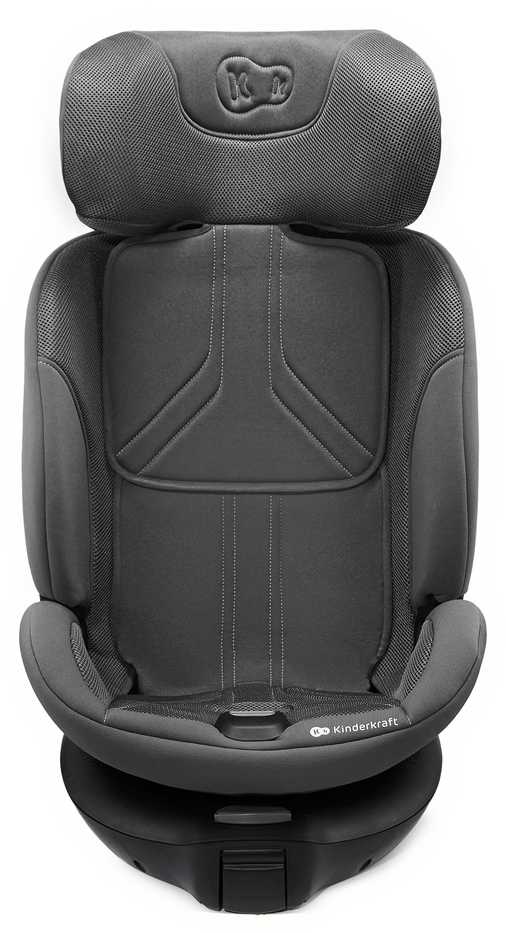 KINDERKRAFT automobilinė kėdutė XPRIDER 2 i-Size, 40-150 cm, pilkas, KCXRID02GRY0000
