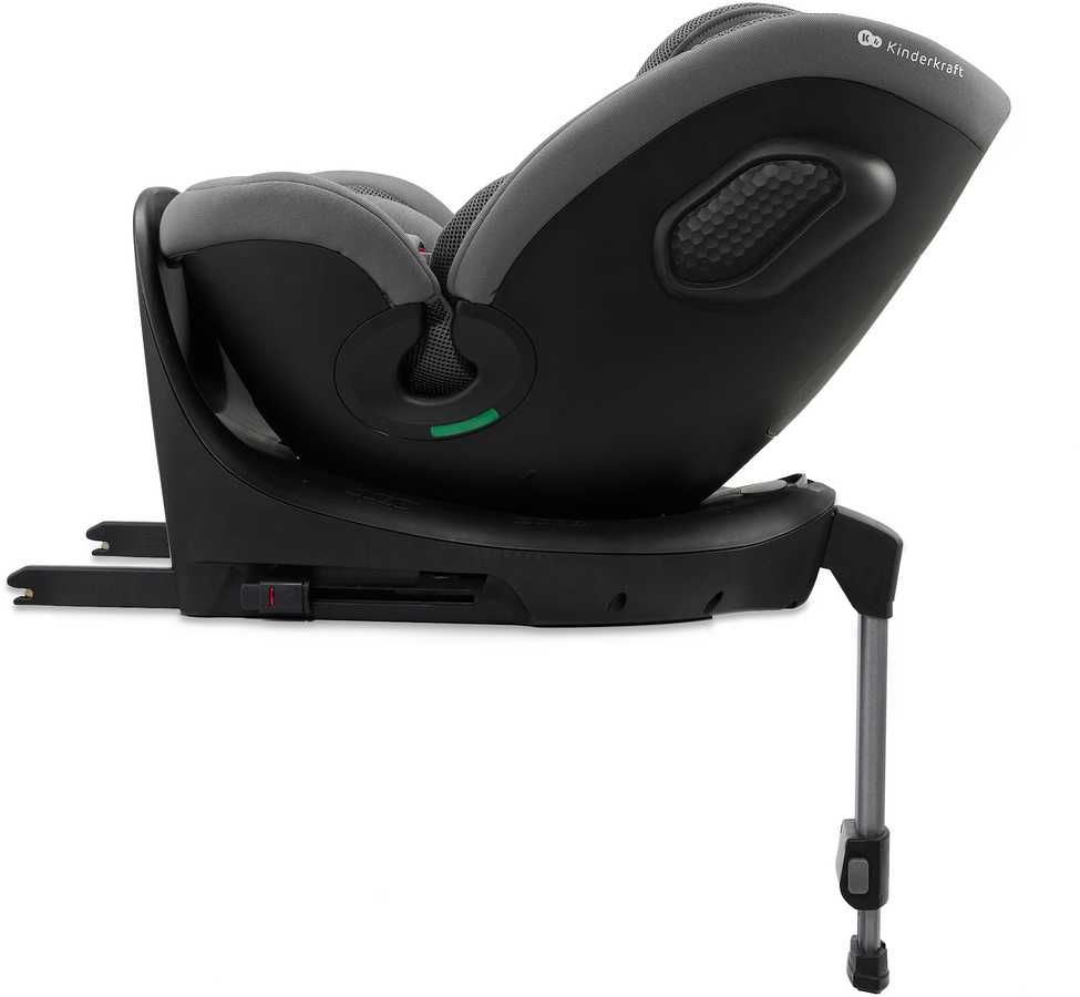 KINDERKRAFT automobilinė kėdutė XPRIDER 2 i-Size, 40-150 cm, pilkas, KCXRID02GRY0000