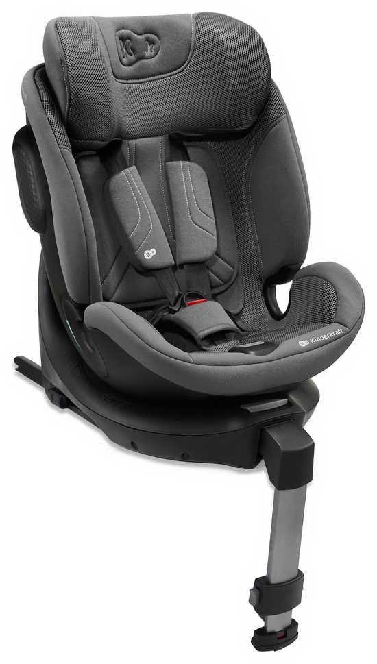 KINDERKRAFT automobilinė kėdutė XPRIDER 2 i-Size, 40-150 cm, pilkas, KCXRID02GRY0000