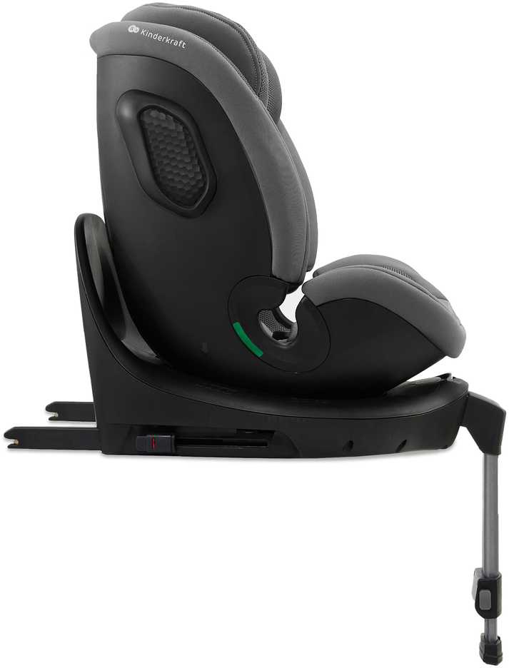 KINDERKRAFT automobilinė kėdutė XPRIDER 2 i-Size, 40-150 cm, pilkas, KCXRID02GRY0000