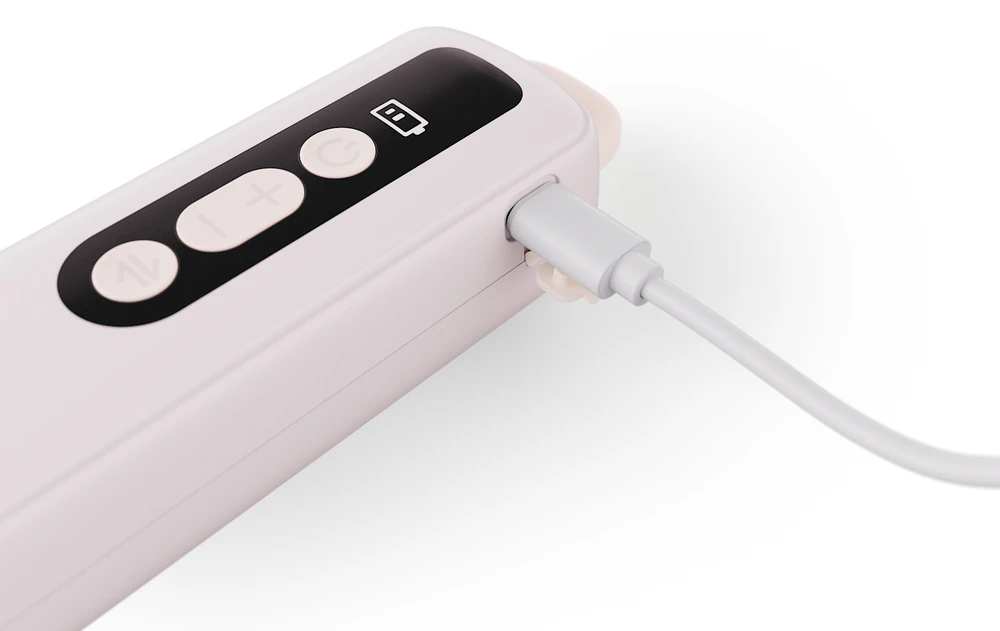 KINDERKRAFT dvigubas nešiojamas elektrinis pientraukis GENTLEFLOW, pink, KEGEFL00PNK0000