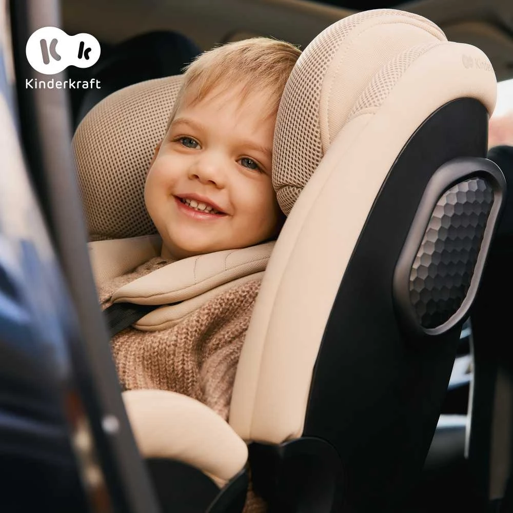 Kinderkraft KINDENKRAFT automobilinė kėdutė 40-150 cm, XPEDITION 3 i-size, pilkas, KCXPED03GRY0000