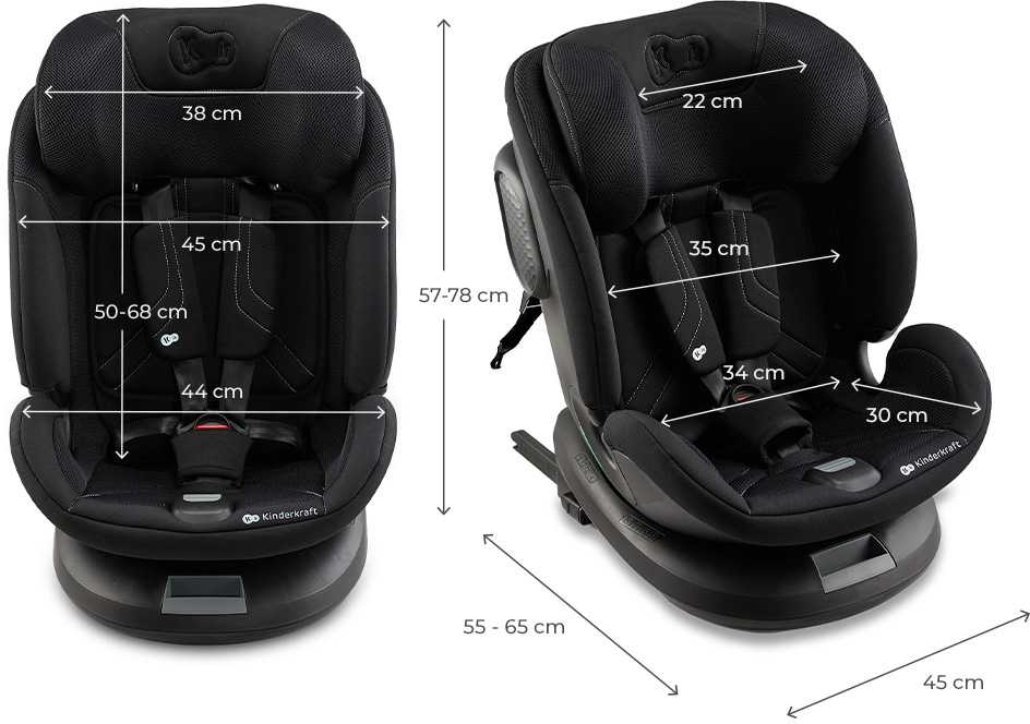 Kinderkraft KINDENKRAFT automobilinė kėdutė 40-150 cm, XPEDITION 3 i-size, juodas, KCXPED03BLK0000
