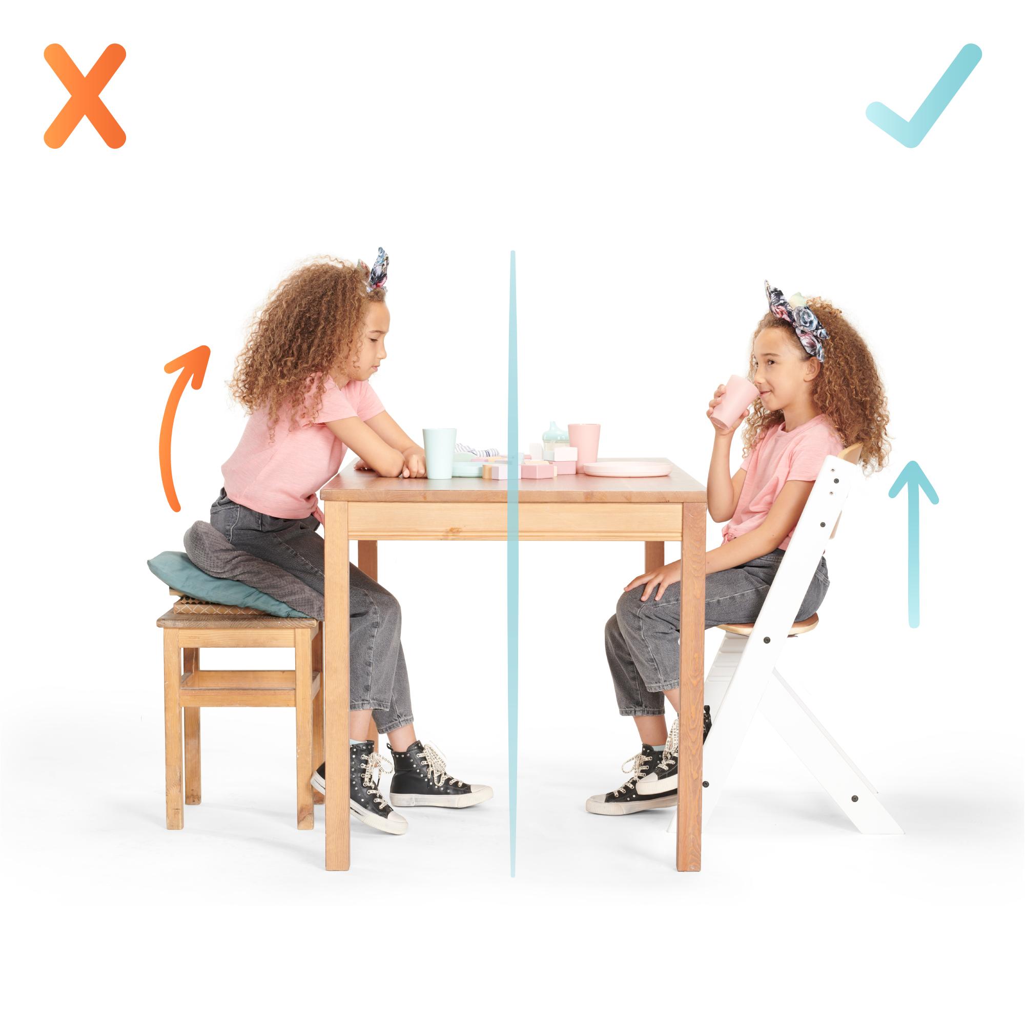 KinderKraft maitinimo kėdutė Enock, medinė