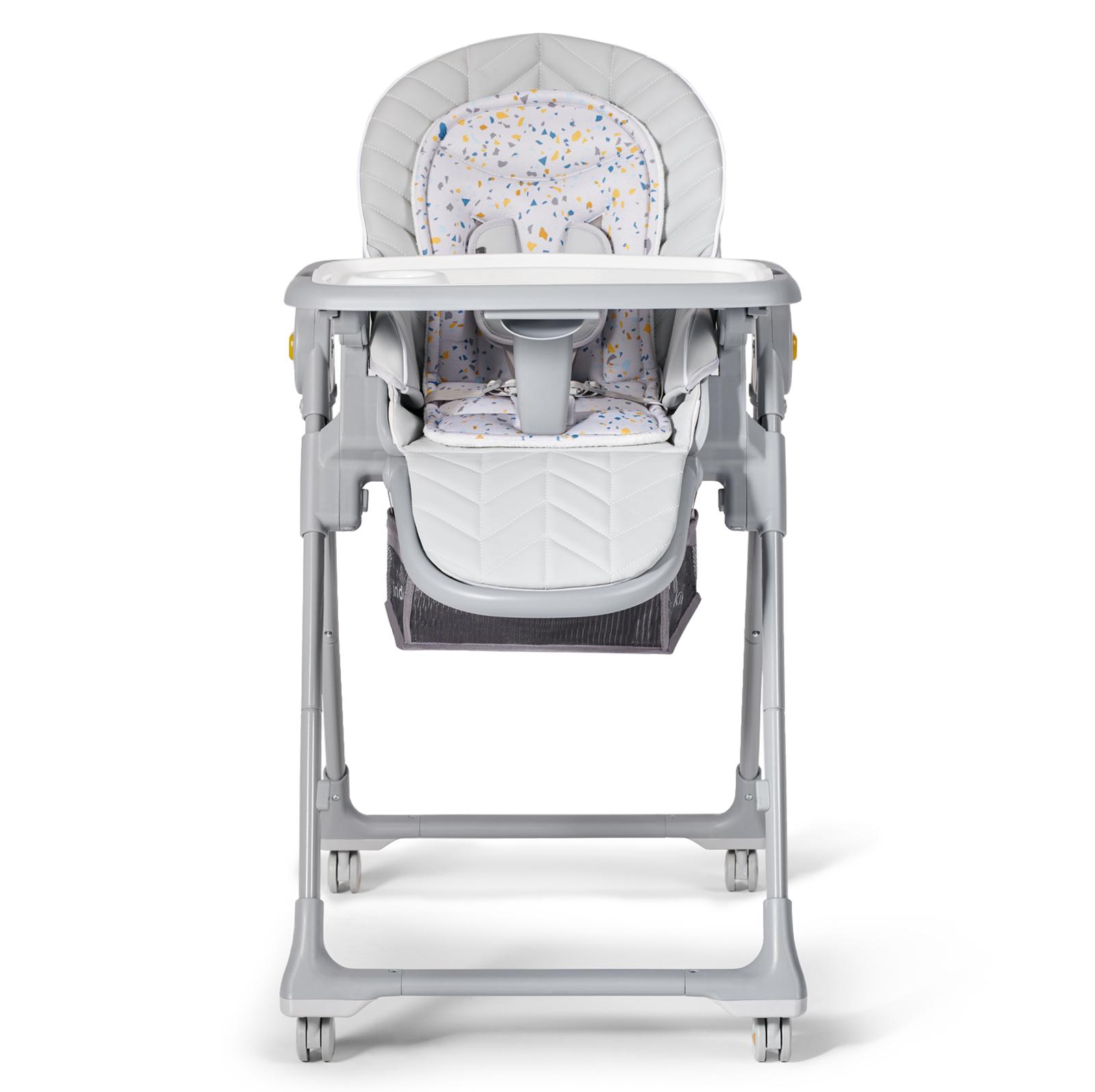 KINDERKRAFT maitinimo kėdutė/gultukas LASTREE, pilka