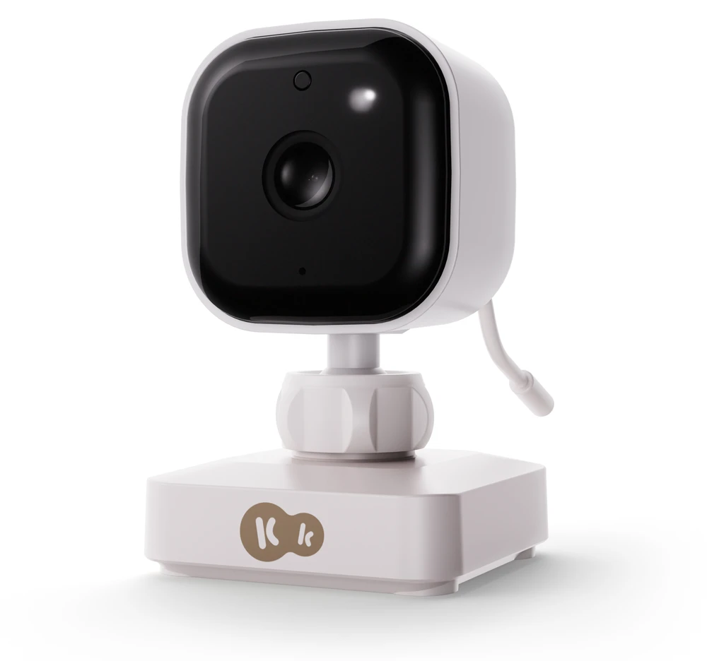 KINDERKRAFT mobili video auklė NITEEYE TRAVEL, Baltas, KENITR00WHT0000