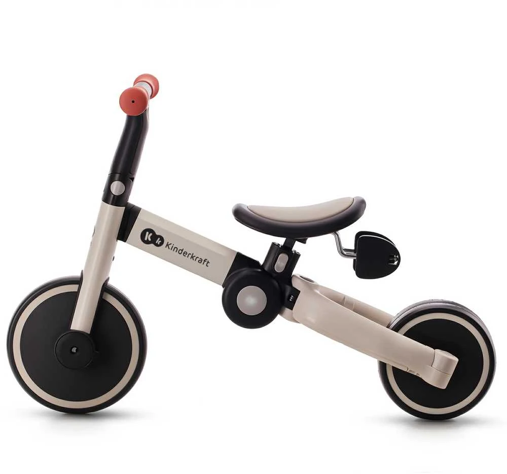 KINDERKRAFT triratukas 3in1 4Trike pilkas, KR4TRI22GRY0000