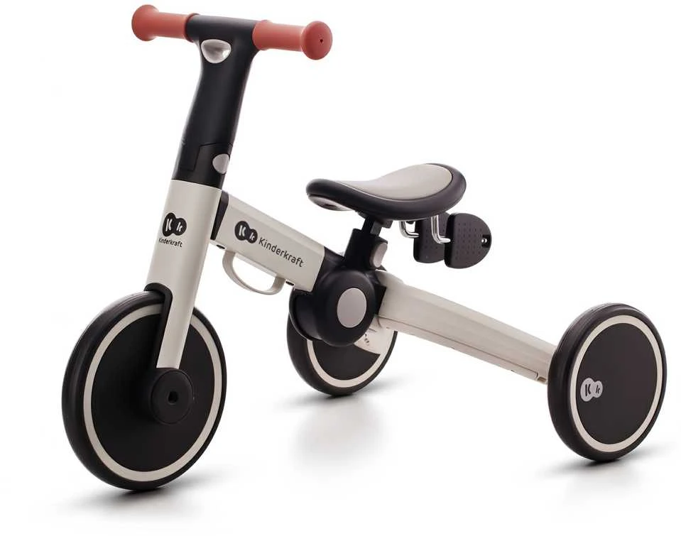 KINDERKRAFT triratukas 3in1 4Trike pilkas, KR4TRI22GRY0000