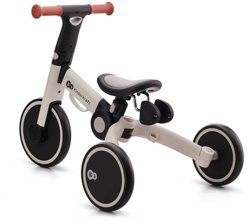 KINDERKRAFT triratukas 3in1 4Trike pilkas, KR4TRI22GRY0000